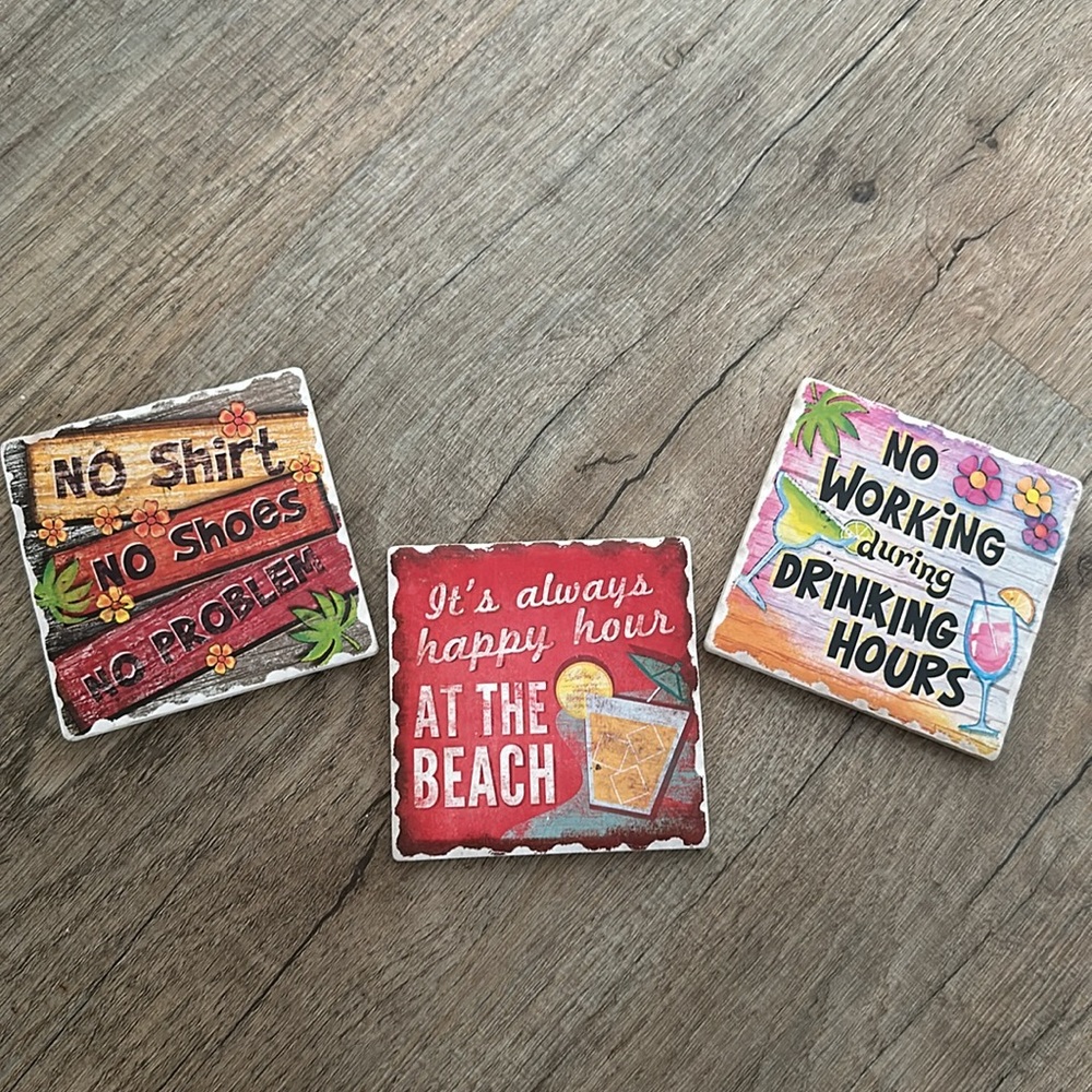 Bar Sign & Coasters - Picture 2 of 4